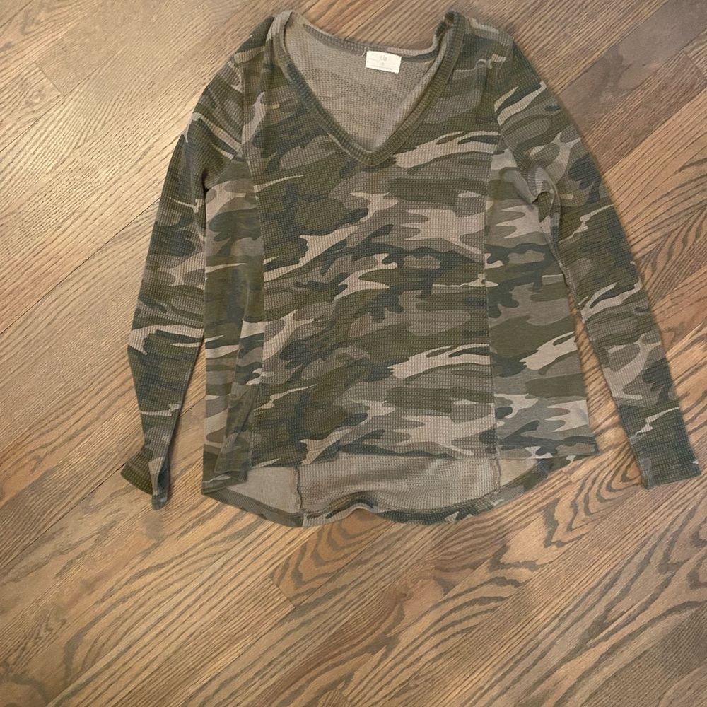 Anthropologie Camo Waffle